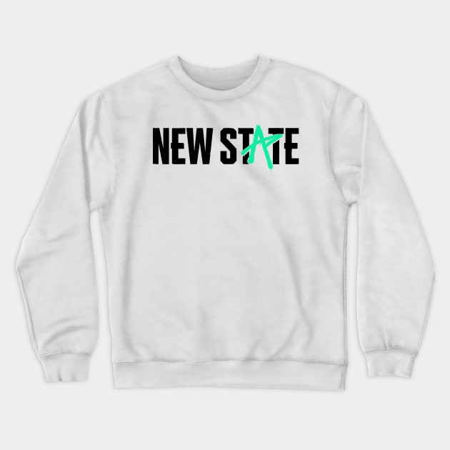New State PUBG Crewneck Sweatshirt by Beadams